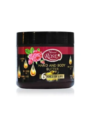 Hand and Body Butter 6-in-1 with Natural Oils – 350ml