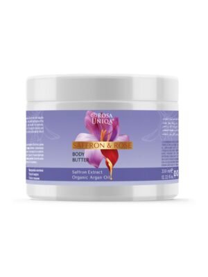 Body Butter Rose and Saffron- Anti-Aging 350ml