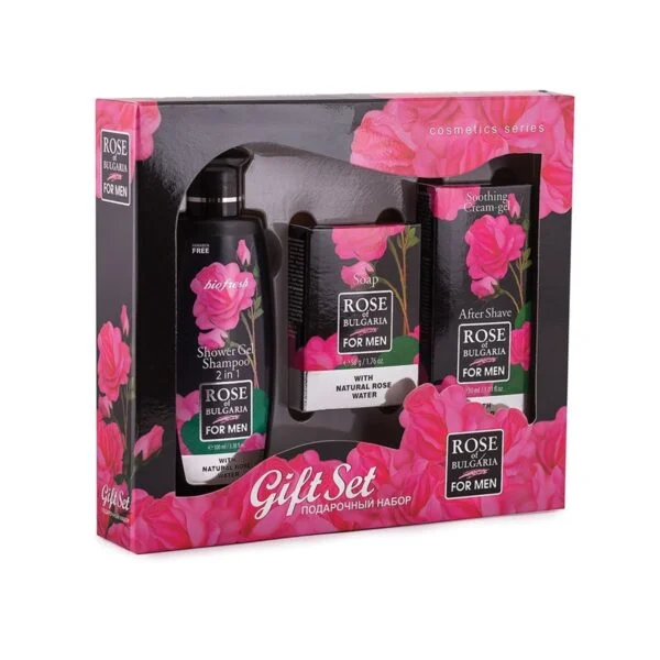 Rose of Bulgaria Men's Gift Set