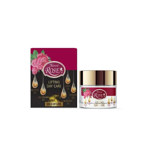 Lifting Day Care with Organic Argan and Rose Oil 50ml