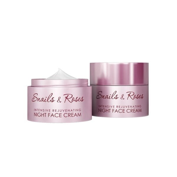 Night Cream with Snail Extract and Rose Oil 50ml