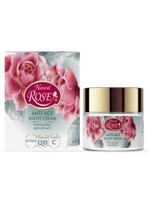 Night Cream Rose with Retinol, Q10 & Vitamin C