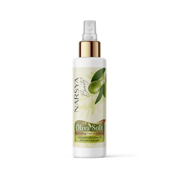 Hydrating Hair and Body Oil with Nourishing Olive Extract - 200ml
