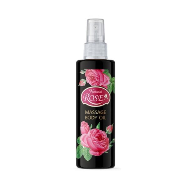 Natural Rose Massage Oil– Deep Hydration and Relaxation 250ml