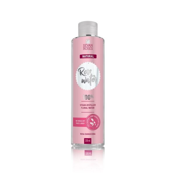 Organic Rose Water Seven Roses 250ml – Natural Skincare