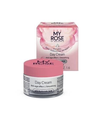 My Rose Anti-Age Day Face Cream with Hyaluronic Acid, 50ml