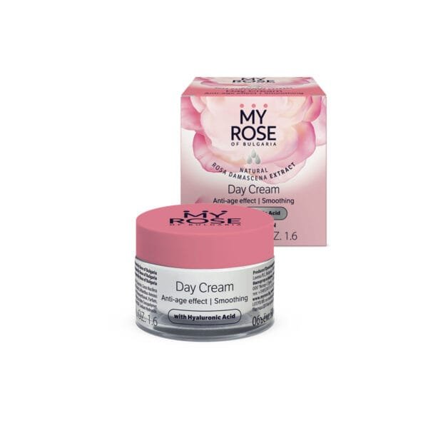 My Rose Anti-Age Day Face Cream with Hyaluronic Acid, 50ml