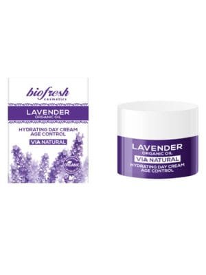 Lavender Organic Oil Face Day Cream - 50ml for Hydration & Radiance