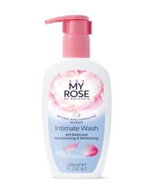 My Rose Intimate Wash Gel with Bulgarian Rosa Damascena, 200ml