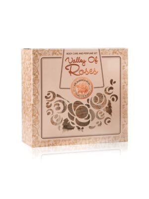 Valley of Roses Gift Set – Body Balm, Shower Gel, and Perfume