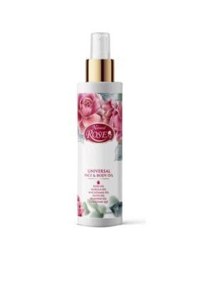 Universal Face & Body Oil - 200ml with Plant Oils and Q10