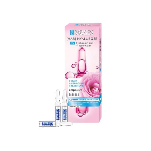 HyaluRose Hyaluronic Anti-Age Ampoules – 7pcs