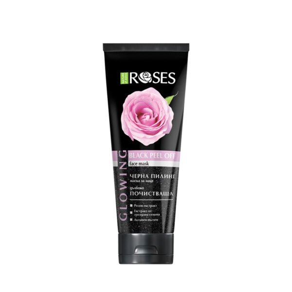 Black Peeling Mask Glowing with Rose Extract - 100g