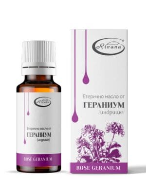 Geranium Essential Oil (Pelargonium) 10ml – Uplifting & Rejuvenating