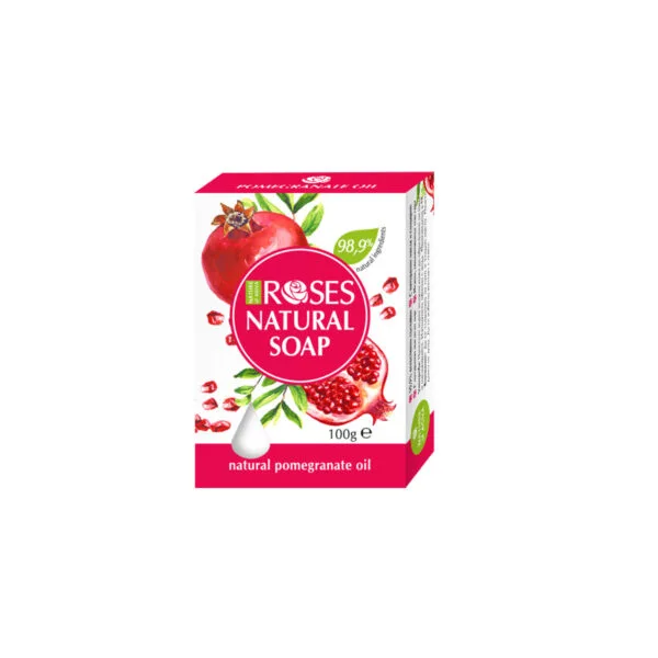 Natural Soap with Pomegranate Extract | 100g