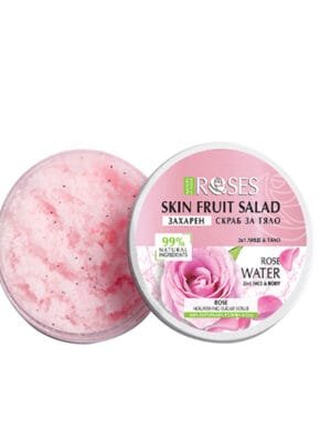 Sugar Scrub for Face and Body with Rose Water | 200ml