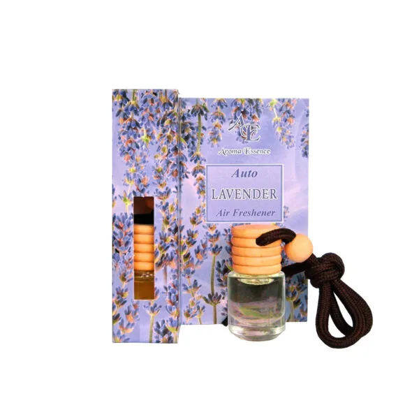 Lavender Car Air Freshener - 5ml Glass Bottle