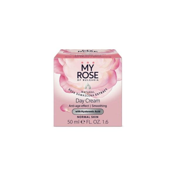 My Rose Anti-Age Day Face Cream with Hyaluronic Acid, 50ml