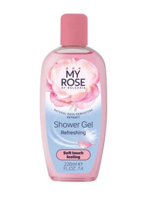 My Rose Shower Gel with Bulgarian Rosa Damascena Extract, 220ml