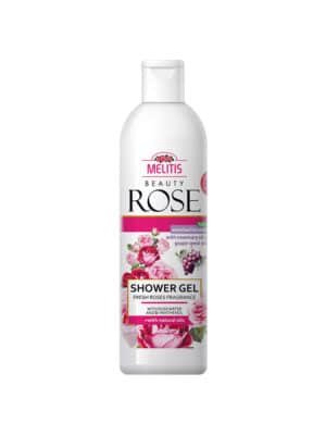 Shower Gel Melitis Beauty Rose with Rose Oil & Grape Seed 250ml