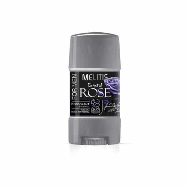 Deodorant Stick Gel Melitis Crystal Rose for Men 65g