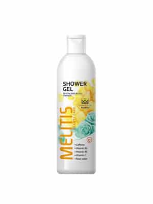 Shower Gel Melitis Beauty Care with Caffeine, Vitamins & Rose Water 250ml