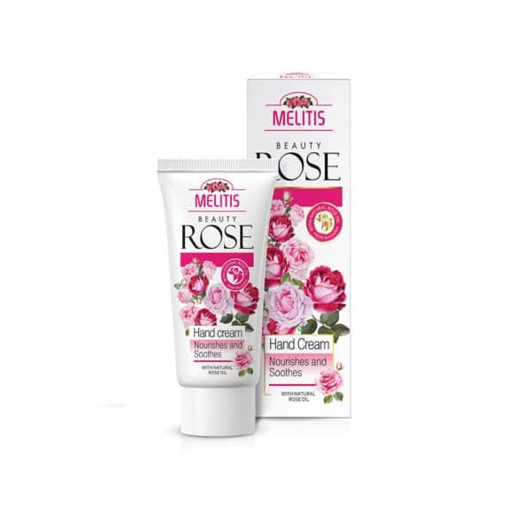 Hand Cream Melitis Beauty Rose with Rose Oil 75ml